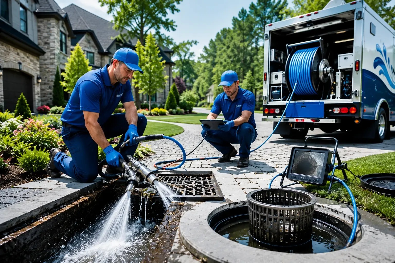 Local outdoor drain cleaning professionals in Sarahsville, OH