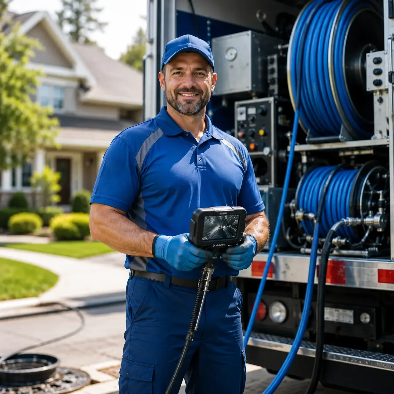 Local outdoor drain cleaning specialists in Sarahsville, OH